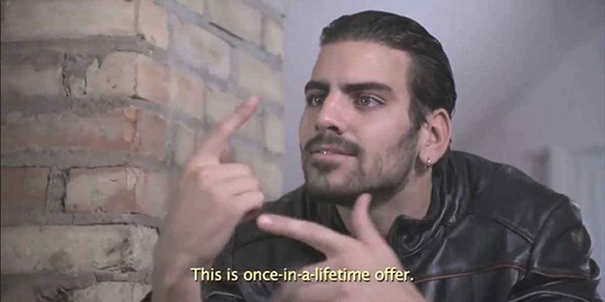 A 5-Minute ASL Movie Trailer: In The Can - Actor Nyle DiMarco