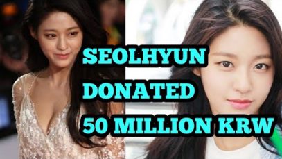 AOA’s Seolhyun Makes A Meaningful Donation For Deaf Students