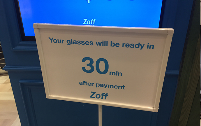 collect glasses in 30 minutes