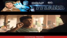 Deaf Chella Man as Jericho on Netflix DC’s Titans