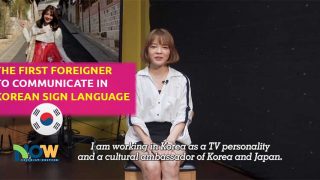The First Foreigner to Communicate in Korean Sign Language