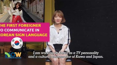 The First Foreigner to Communicate in Korean Sign Language