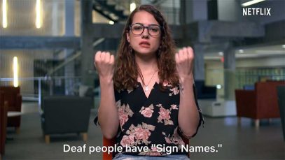 How do you sign names in ASL