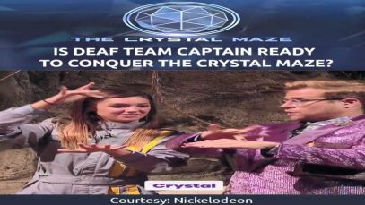 Is Deaf Team Captain Ready to Conquer The Crystal Maze