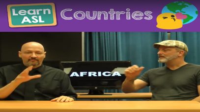 Learn ASL For Countries