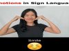 Learn Basic Feelings & Emotions in Sign Language