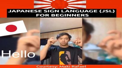 Learn Basic Words in Japanese Sign Language (JSL) for Beginners