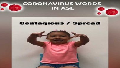 Learn Coronavirus Words in American Sign Language (ASL)