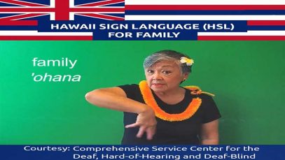 Learn Hawaii Sign Language Lesson for Family