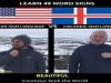 Learn More Than 40 Word Signs in American Sign Language Vs Icelandic Sign Language