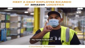 Meet A Deaf Employee Ricardo At Amazon Logistics