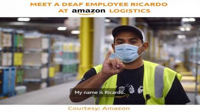 Meet A Deaf Employee Ricardo At Amazon Logistics