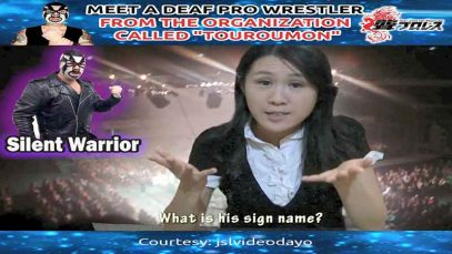 Meet a Deaf Pro Wrestler Silent Warrior in Japan