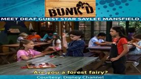 Meet Disney Bunk’d’s Deaf Guest Star Saylee Mansfield