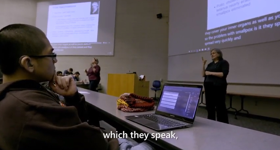 Microsoft Translator Speech Translation Made Easy For Deaf Students At RIT