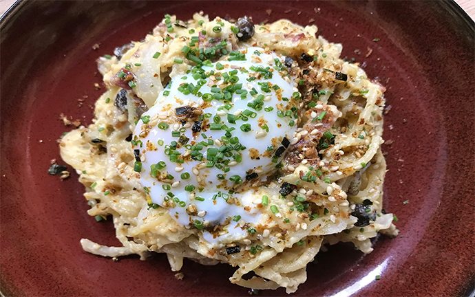 miso carbonara