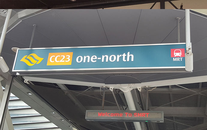 one-north mrt station
