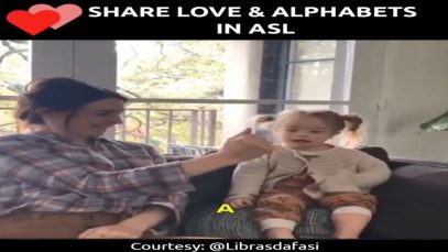 Share Love and Alphabets in American Sign Language (ASL)
