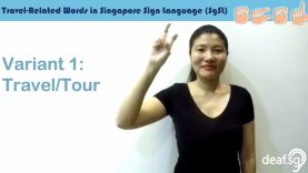 Singapore Sign Language Lesson: Travel-Related Words