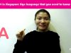 Singapore Sign Language SGSL Lesson: Alphabet