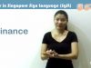 Singapore Sign Language (SgSL) Lesson: Finance-Related Words