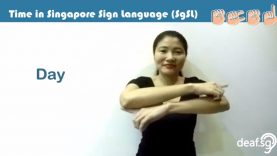 Singapore Sign Language (SgSL) Lesson: Time-Related Words