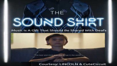 The Sound Shirt Ad for Holiday Season