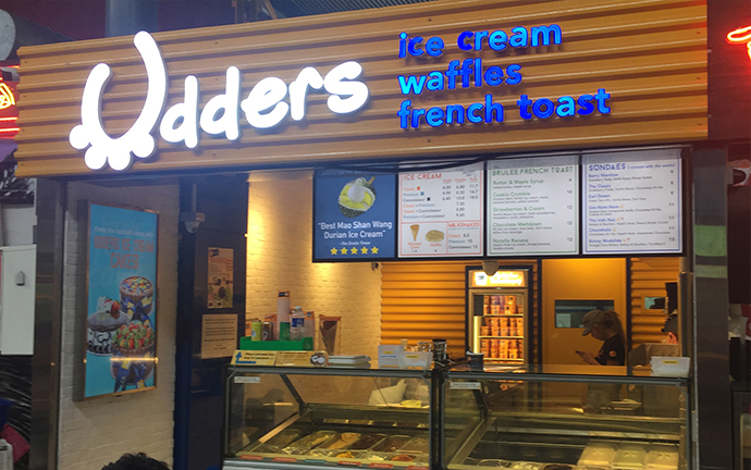 udders home-grown ice cream brand in singapore